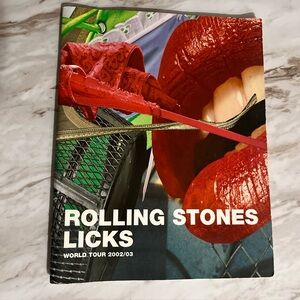 Rolling Stones Licks World Tour 2002/03 Program